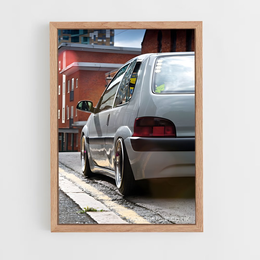 Poster Route Énergique – affiche Citroën (vue 4)